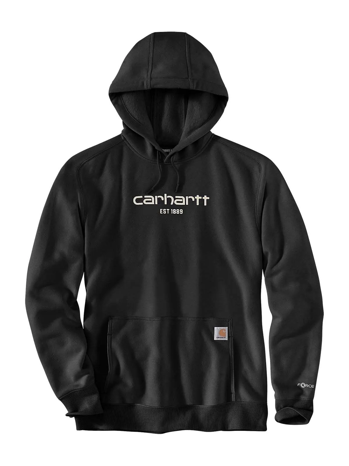 105569 Work Hoodie Force Logo Graphic - Carhartt