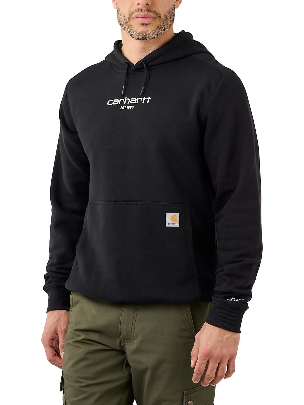 105569 Work Hoodie Force Logo Graphic - Carhartt