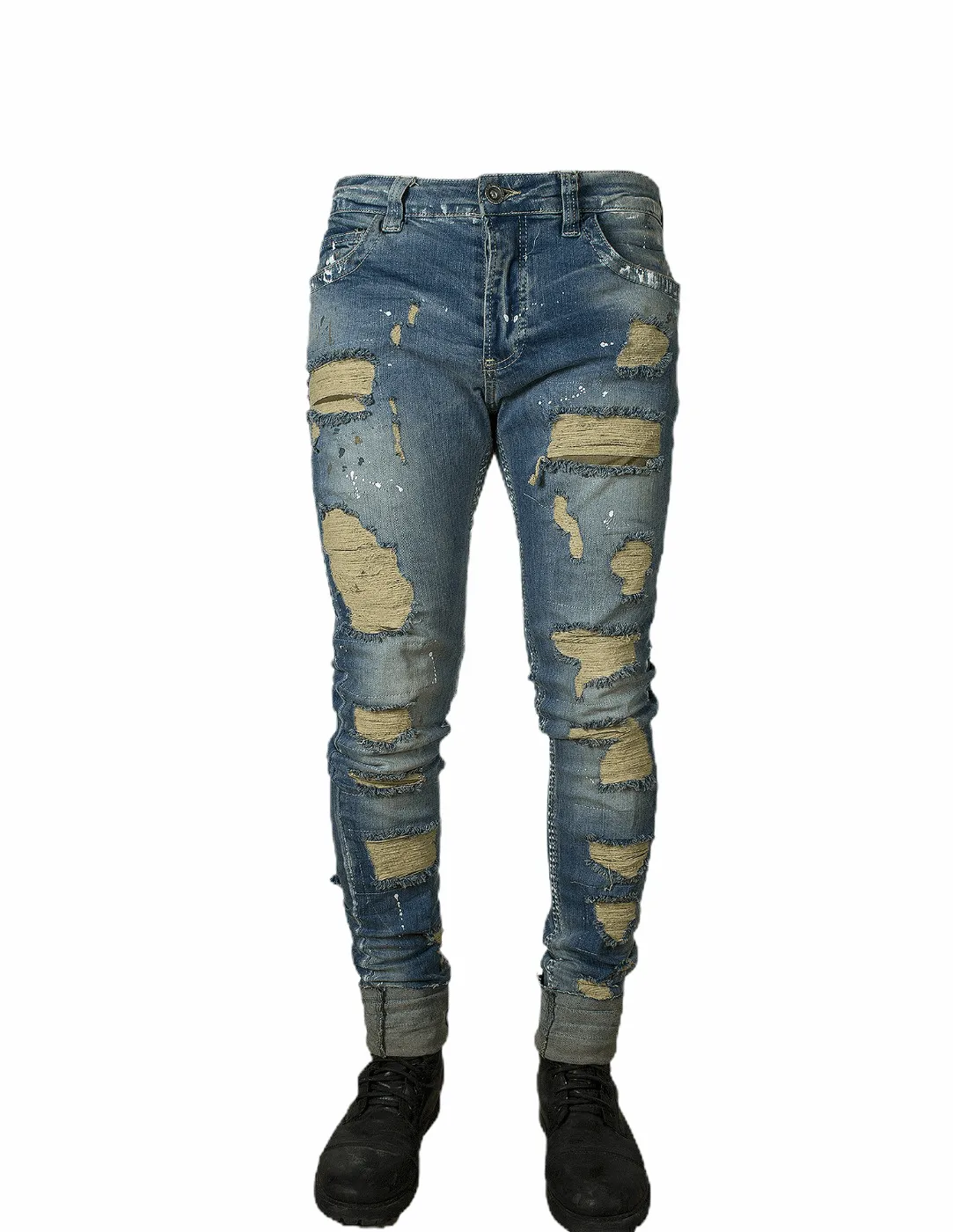 1565 Jeans with Rips Mens