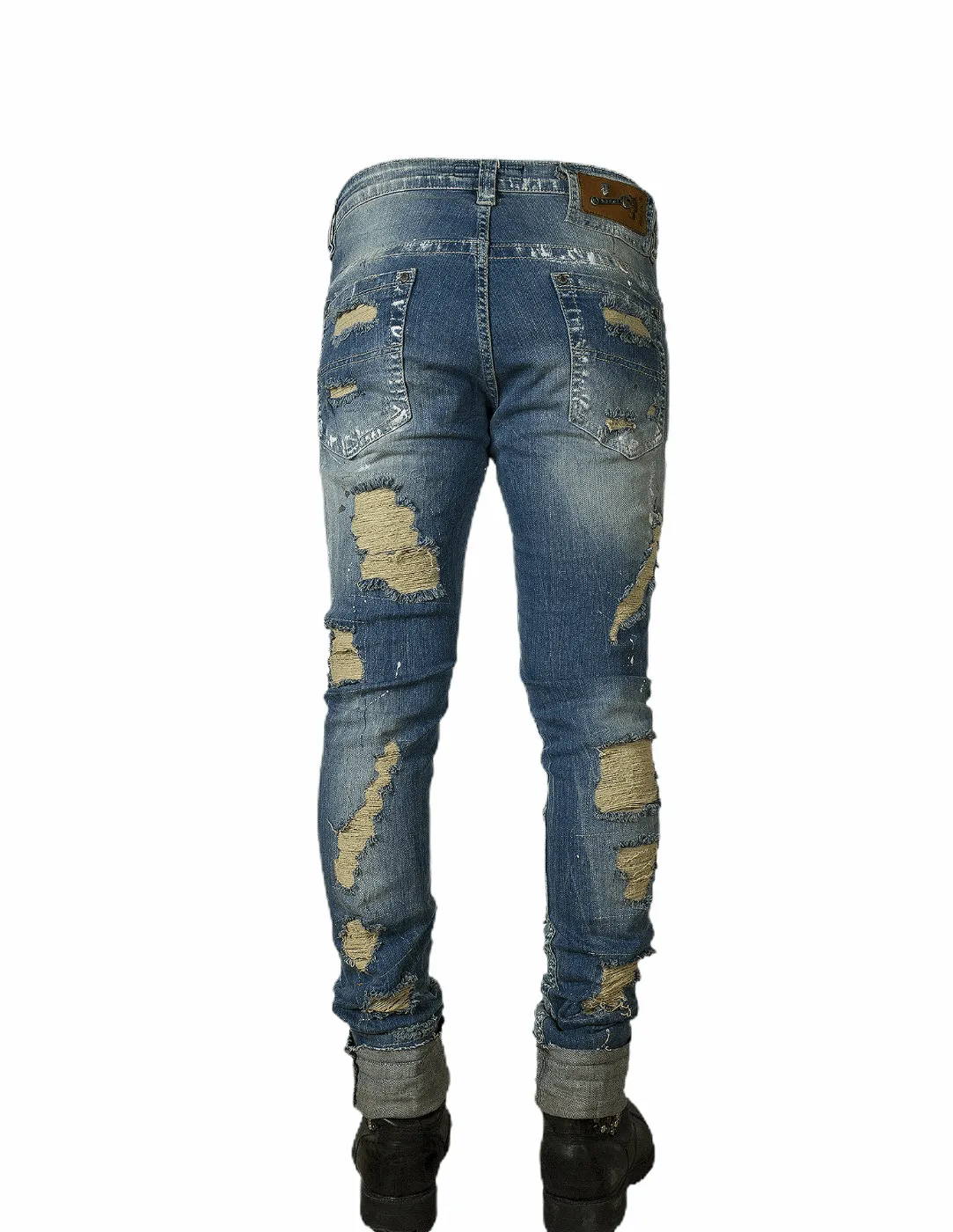 1565 Jeans with Rips Mens