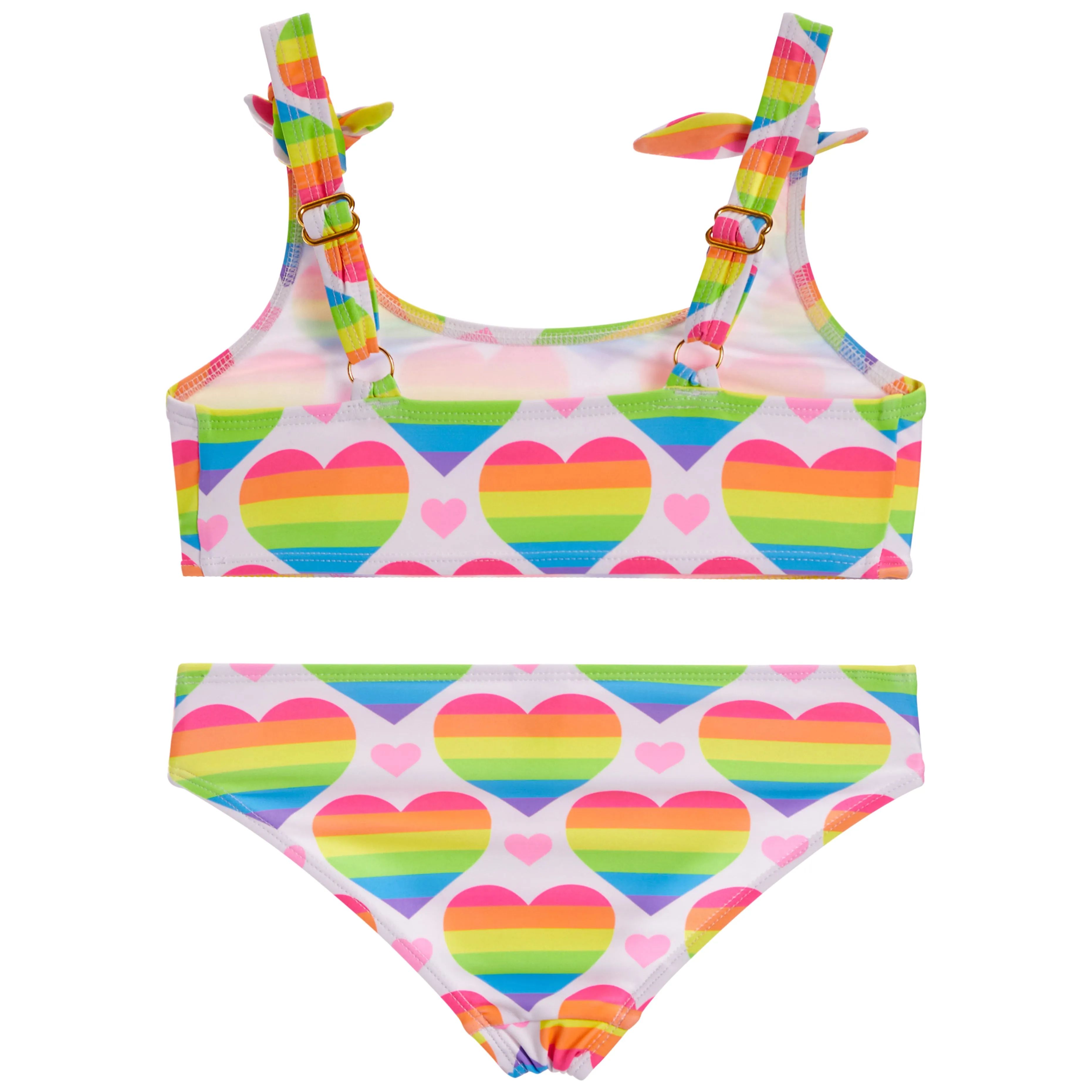 2pc Alma Rainbow Love Bikini