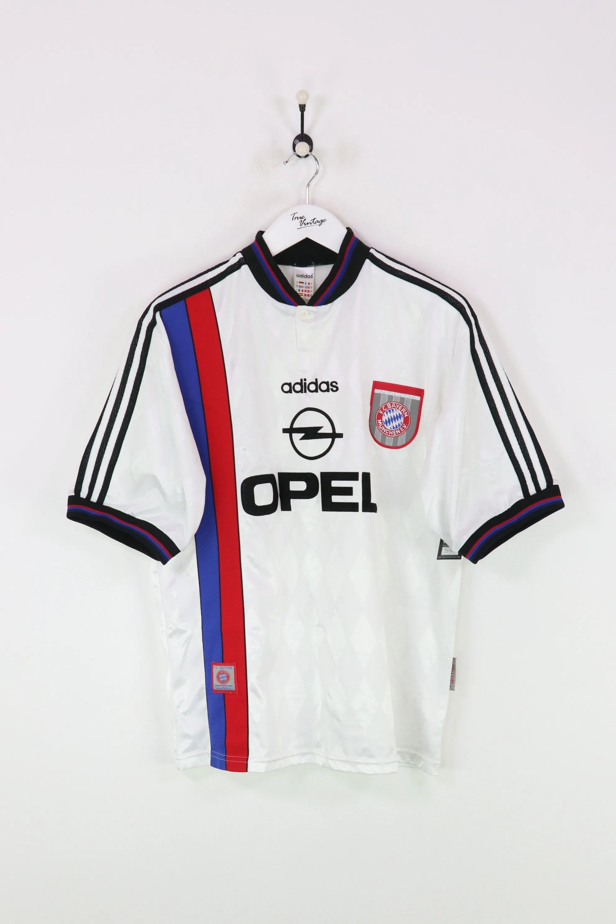 Adidas Bayern Munich Football Shirt White Large