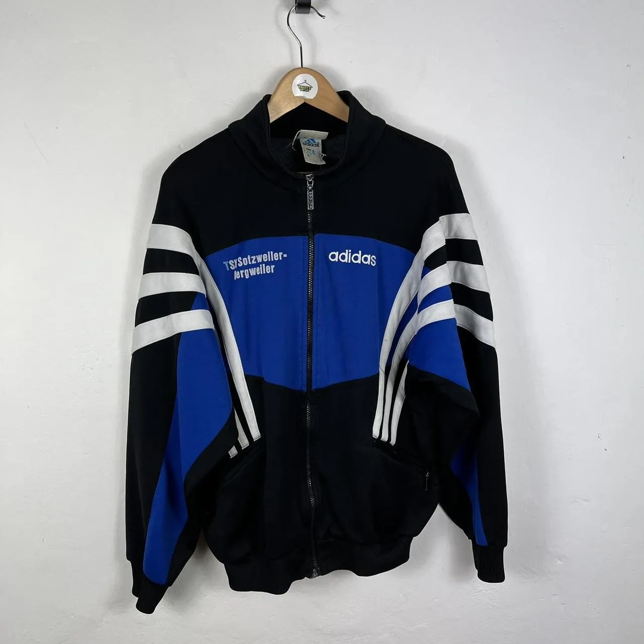 Adidas track jacket large