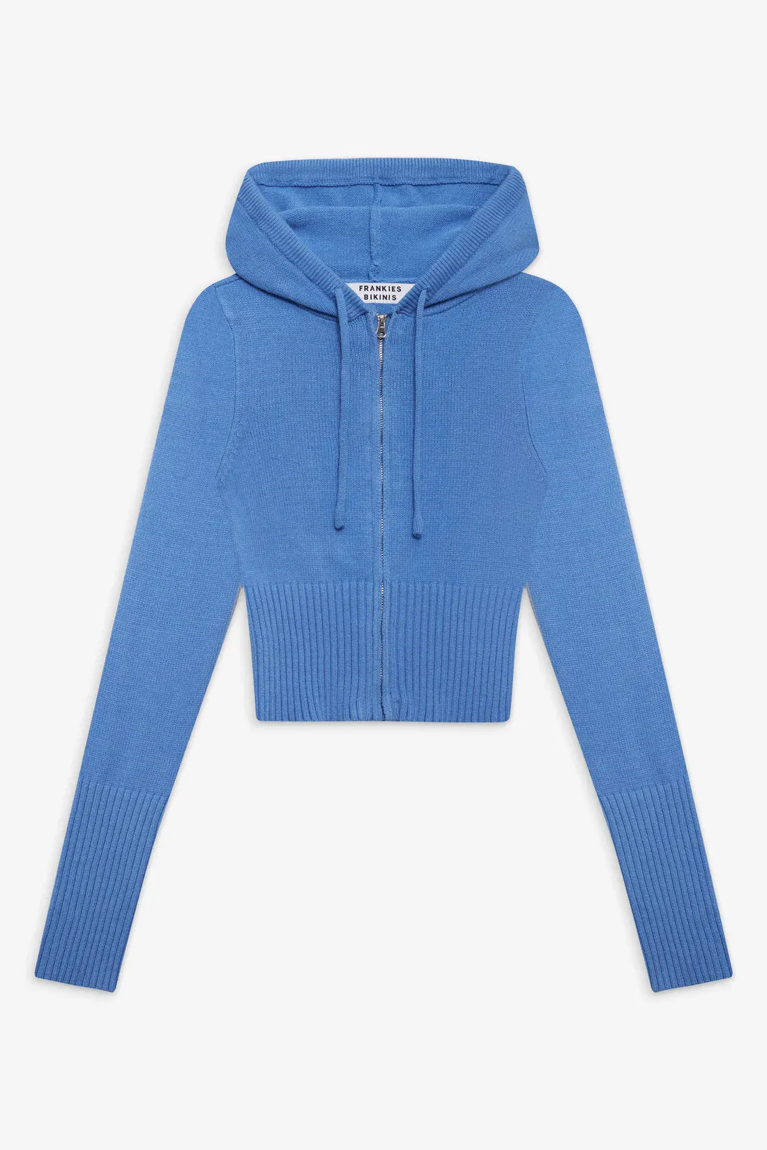 Aimee Zip Up Hoodie - Blue Moon