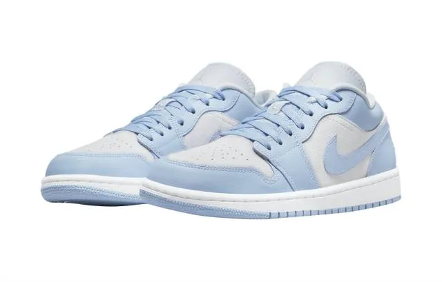 Air Jordan 1 Low WMNS Football Grey Aluminum