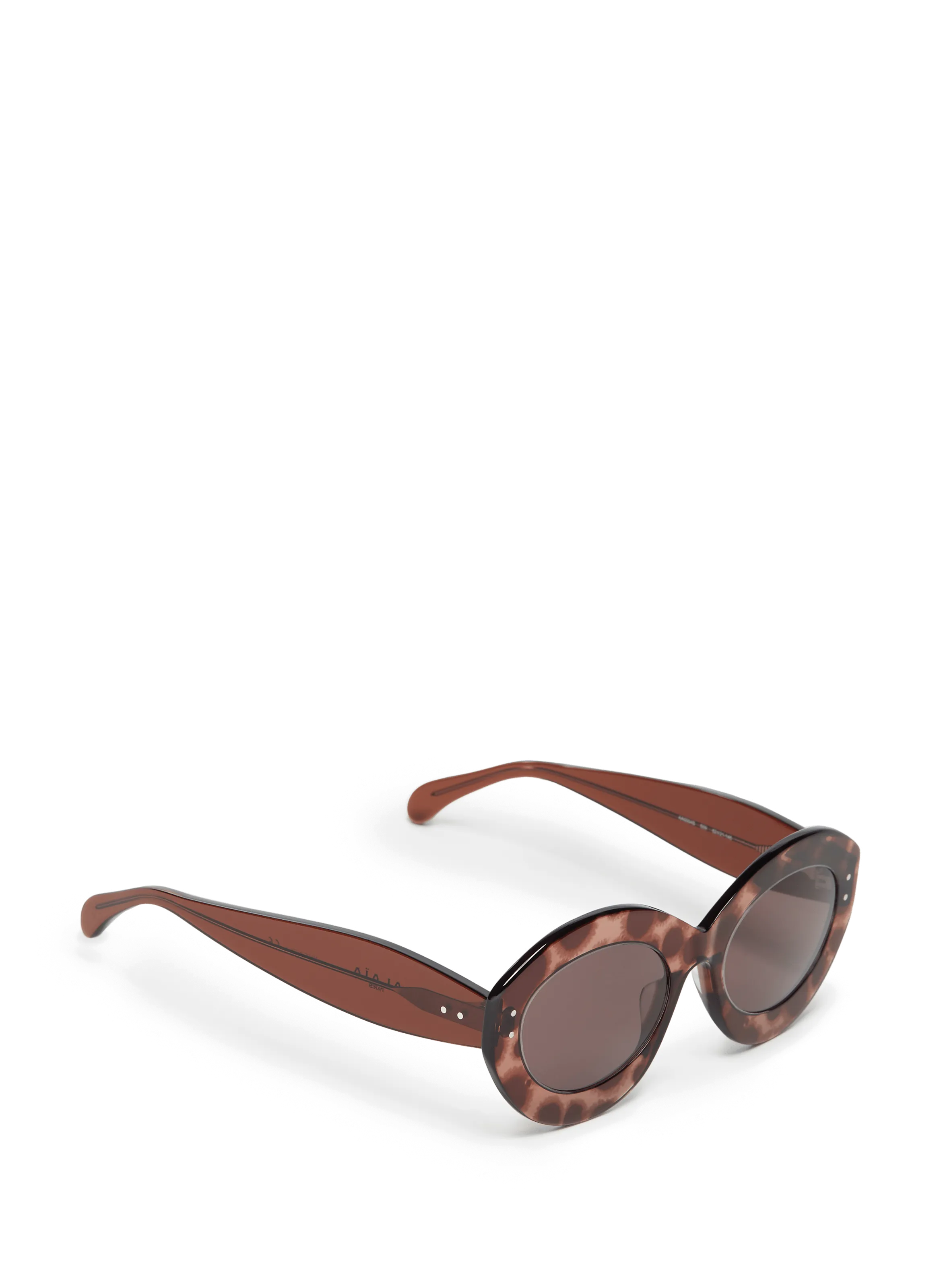ALAÏA  Sunglasses - Brown