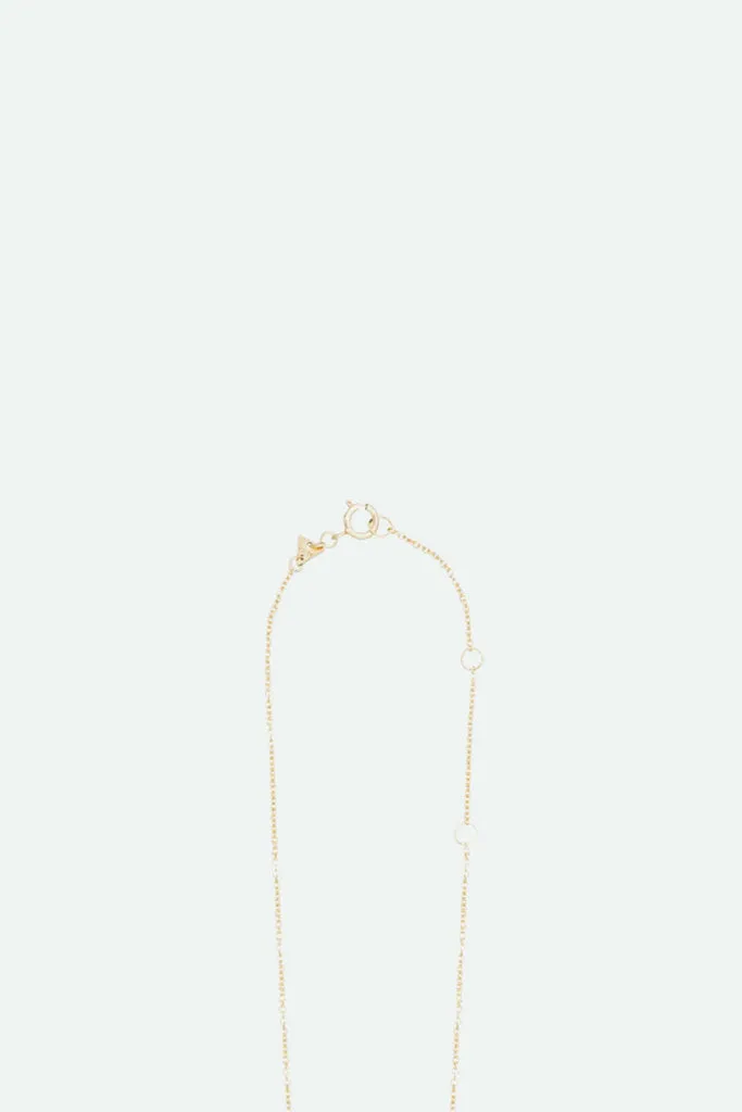 Aliita Tennis Pelota Necklace in Pistachio Green