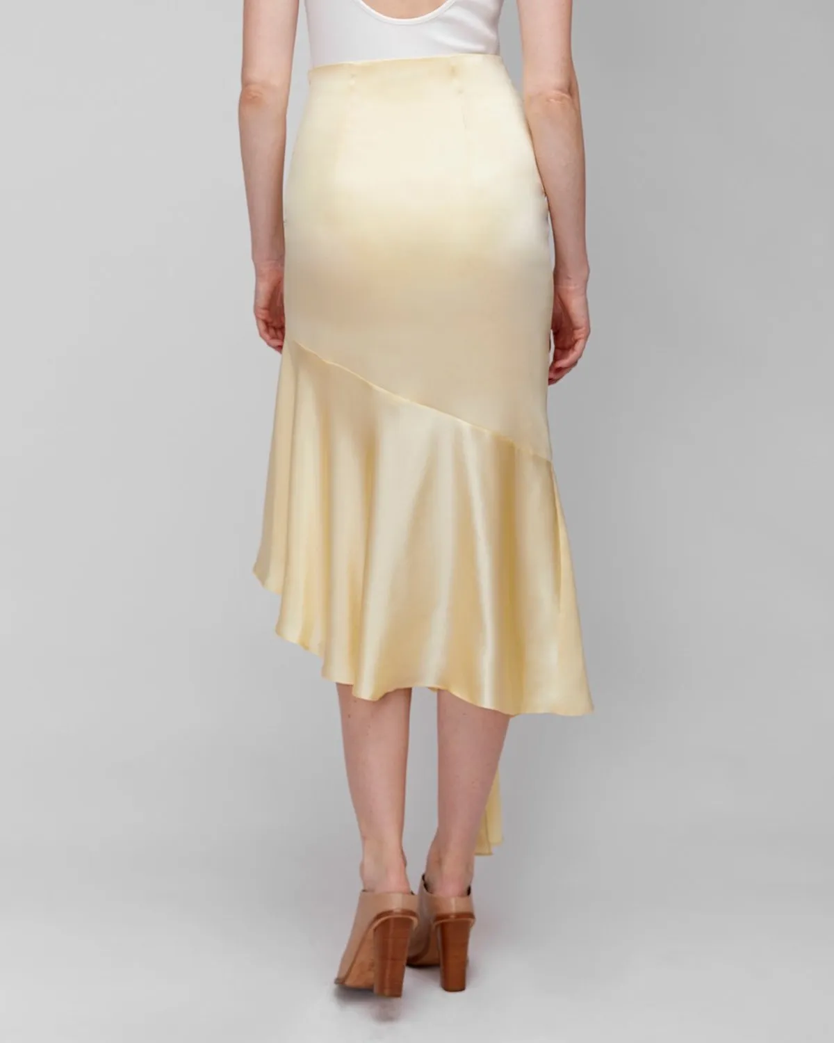 Alka Midi Skirt - Flan
