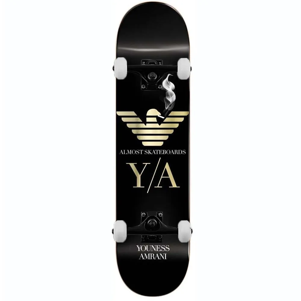 Almost Youness Luxury Super Sap Complete Skateboard Black 8