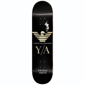 Almost Youness Luxury Super Sap Skateboard Deck Black 8