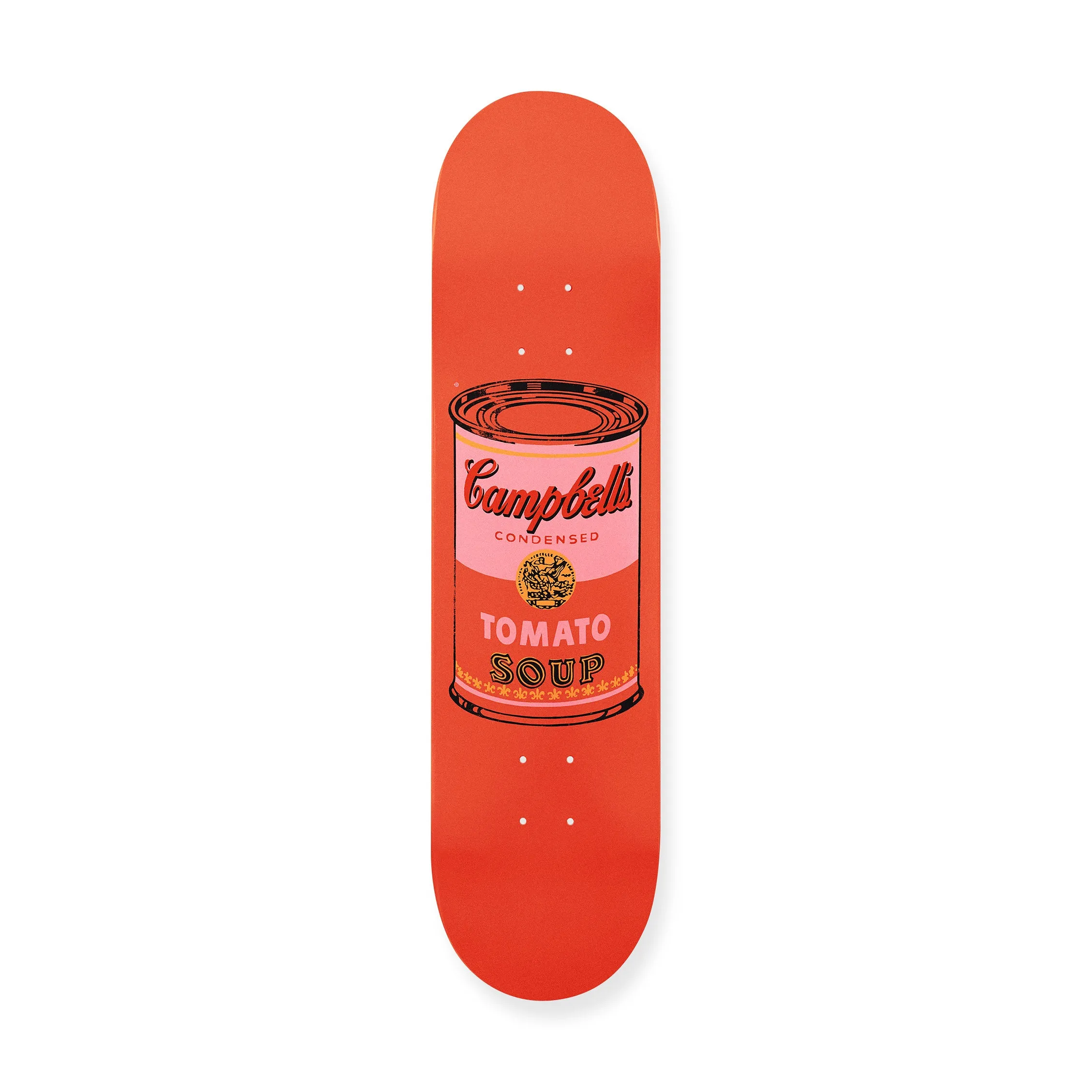 Andy Warhol: Skateboard Colored Campbell's Soup Cans