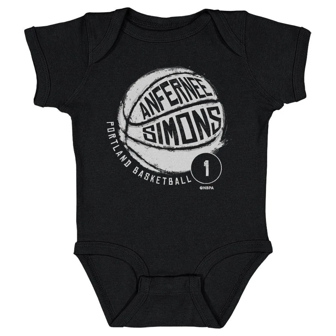 Anfernee Simons Portland Basketball Infant One Piece Creeper 