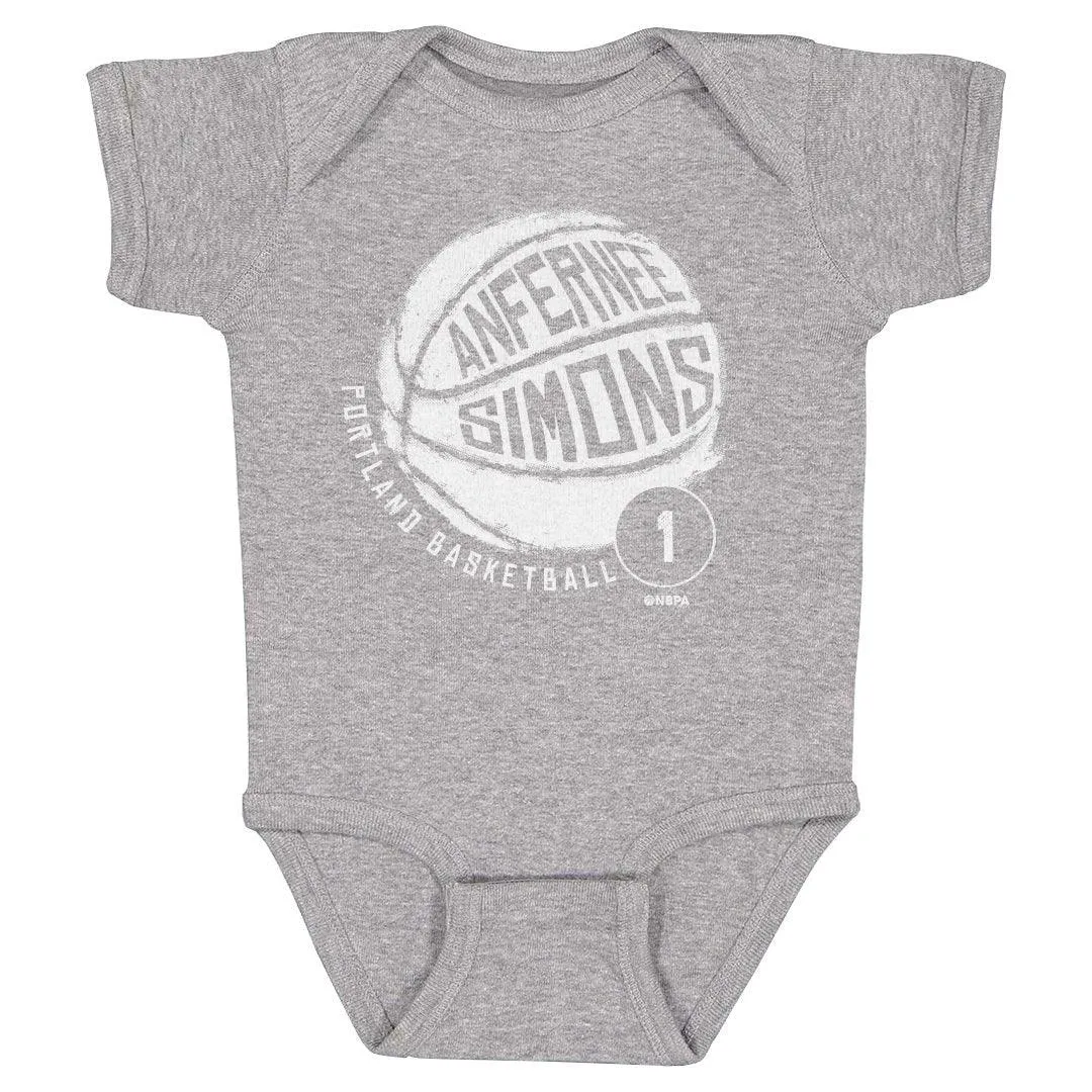 Anfernee Simons Portland Basketball Infant One Piece Creeper 