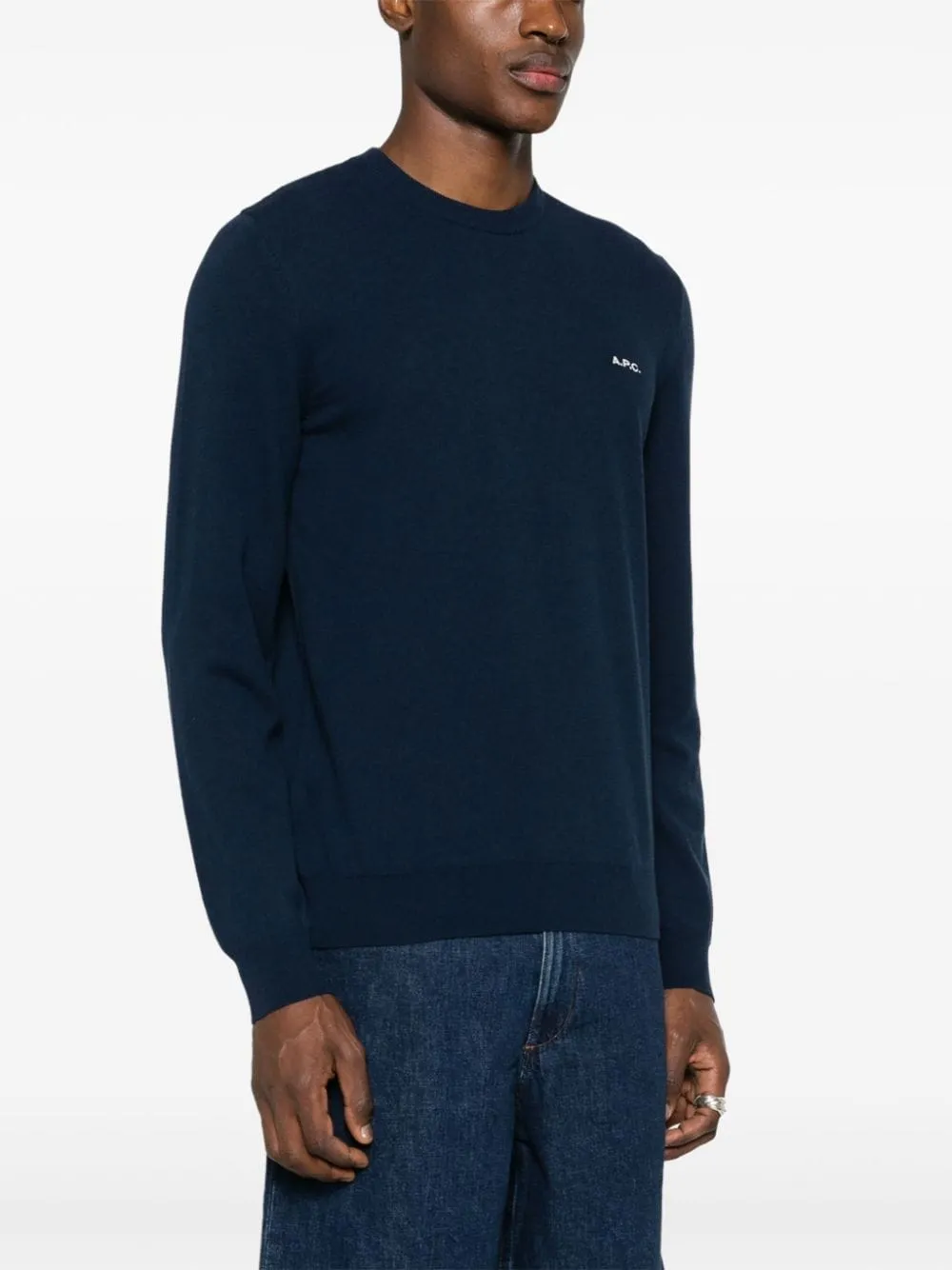A.P.C.    A.P.C. Logo Cotton Jumper