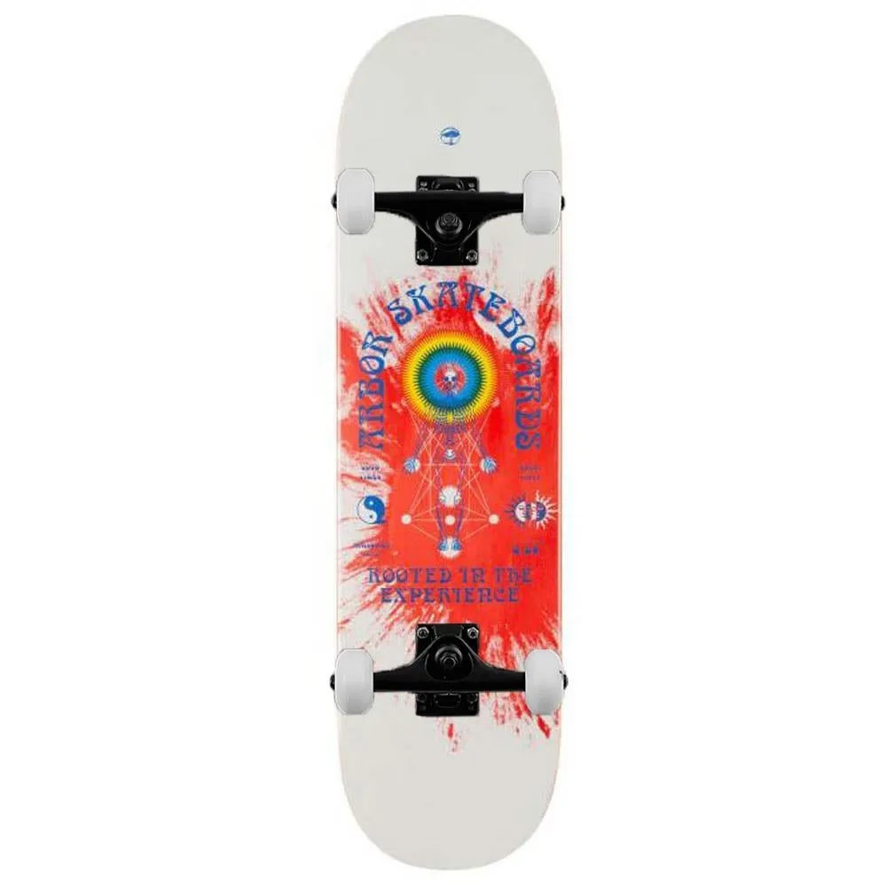 Arbor Complete Skateboard Whiskey 8.25 Experience White 8.25