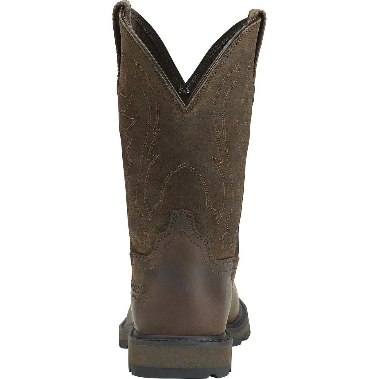 Ariat Groundbreaker Steel Toe Western Work Pull-On Boot