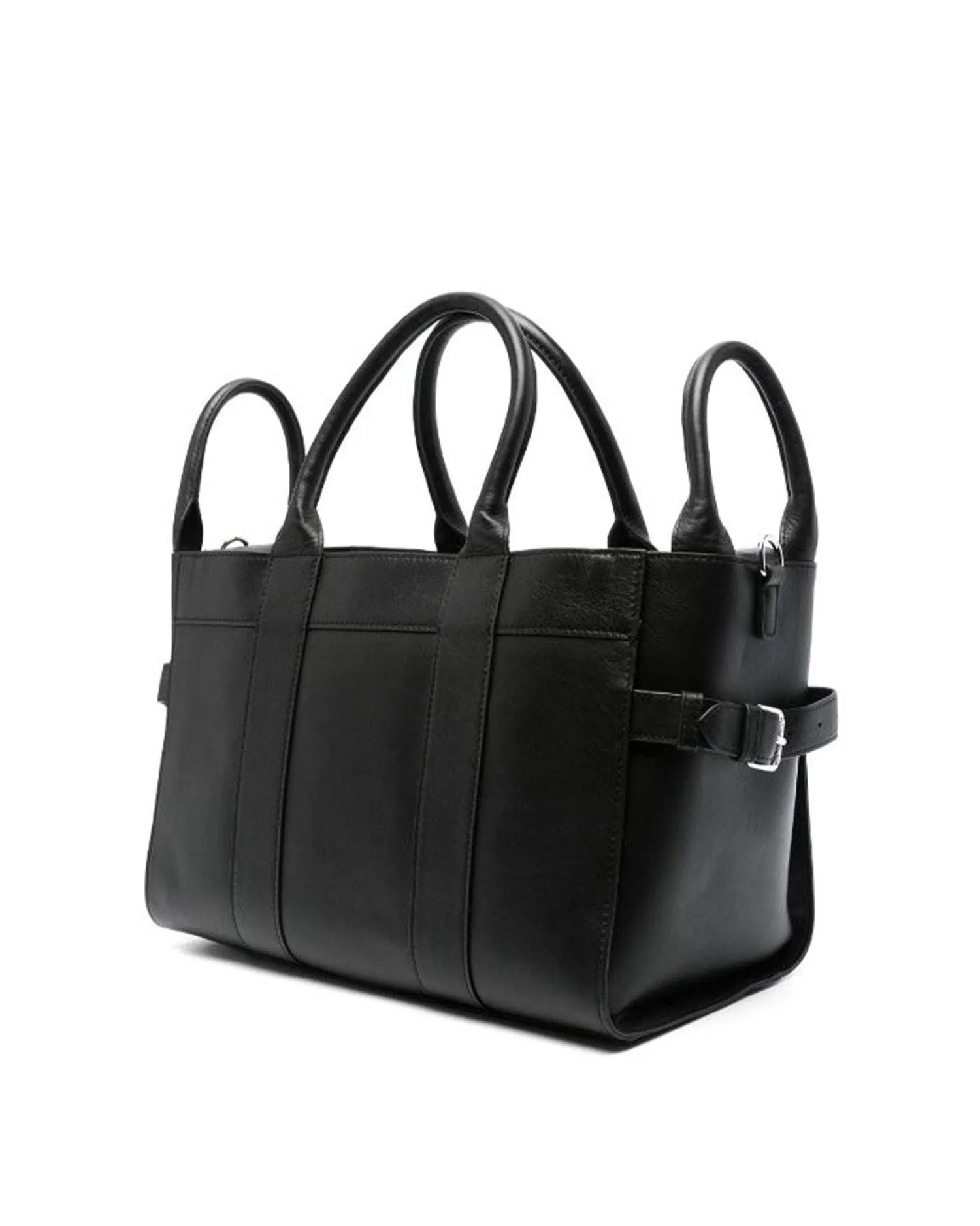 Bag with studs and logo