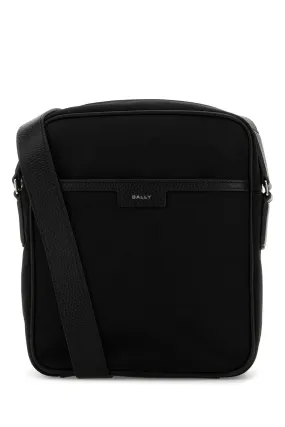 Bally Black Fabric Crossbody Bag