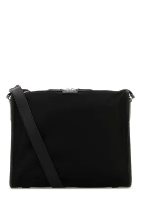 Bally Black Nylon Code Crossbody Bag