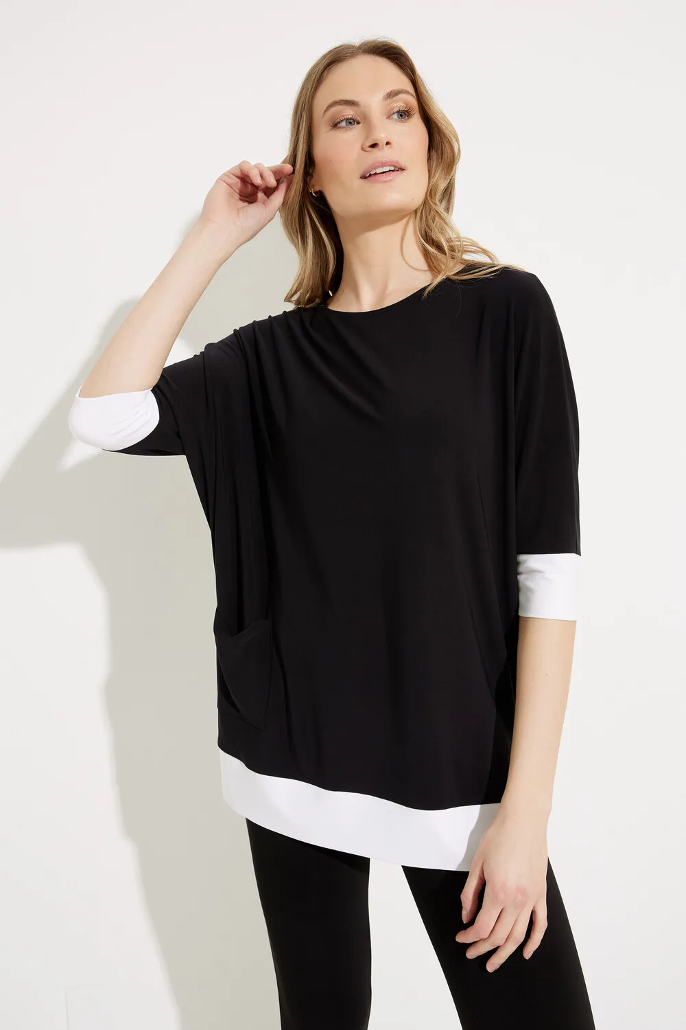 Banded Hem Tunic Style 231261