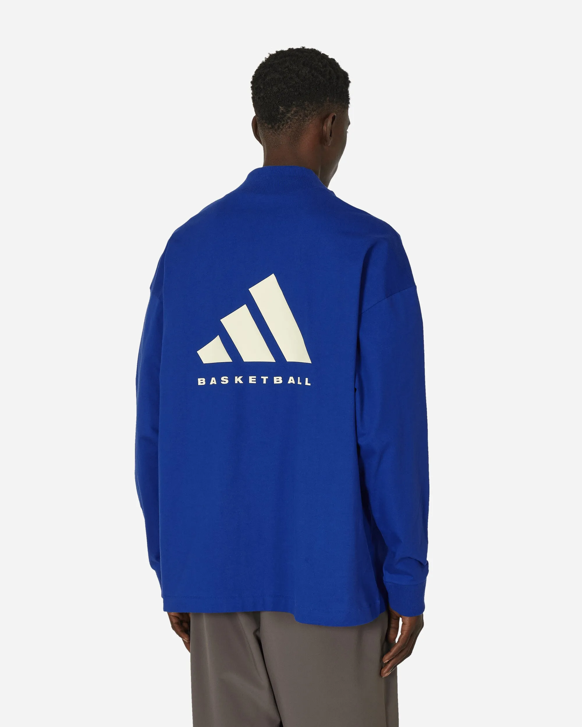 Basketball Longsleeve T-Shirt Lucid Blue