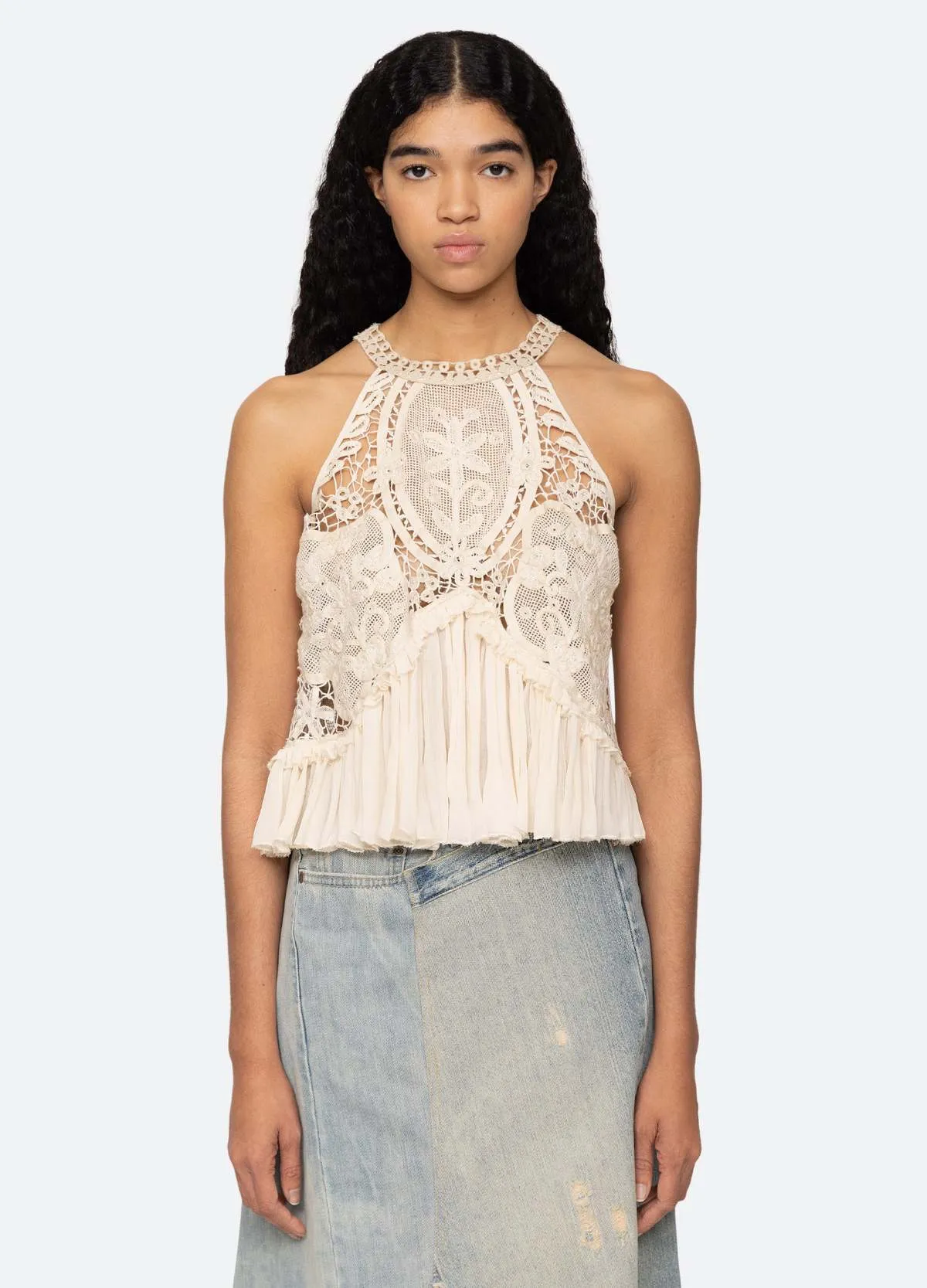 Bente Tank - cream