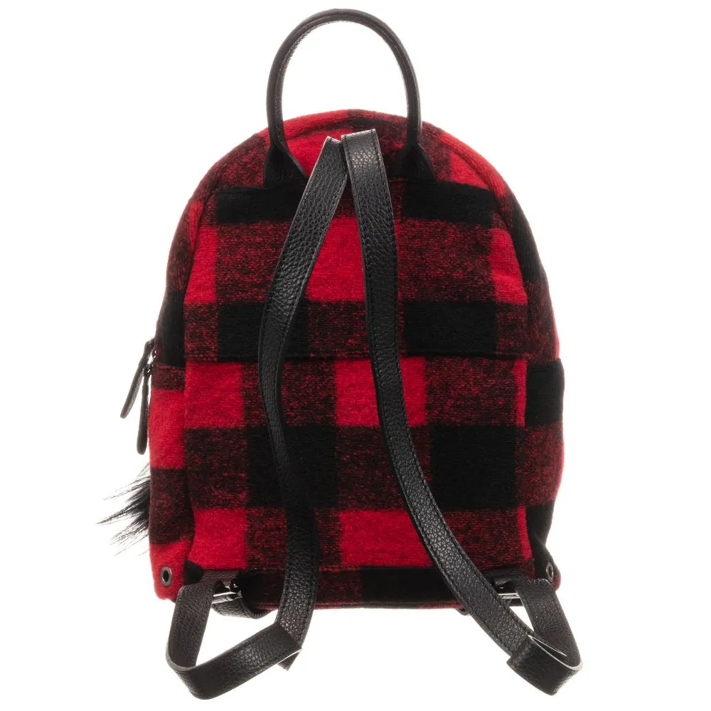 Black & Red Backpack (26cm)