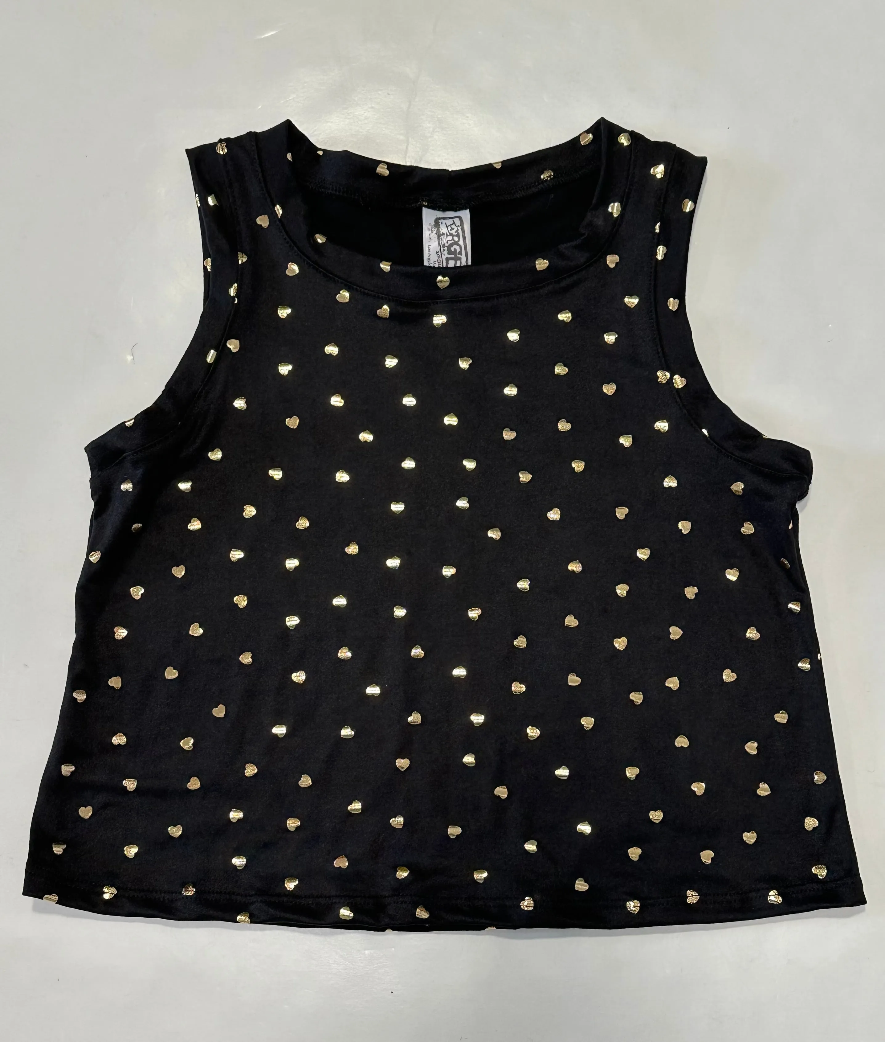 Black Baby Heart Tank