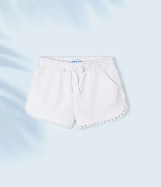 Blanco Chenille Shorts