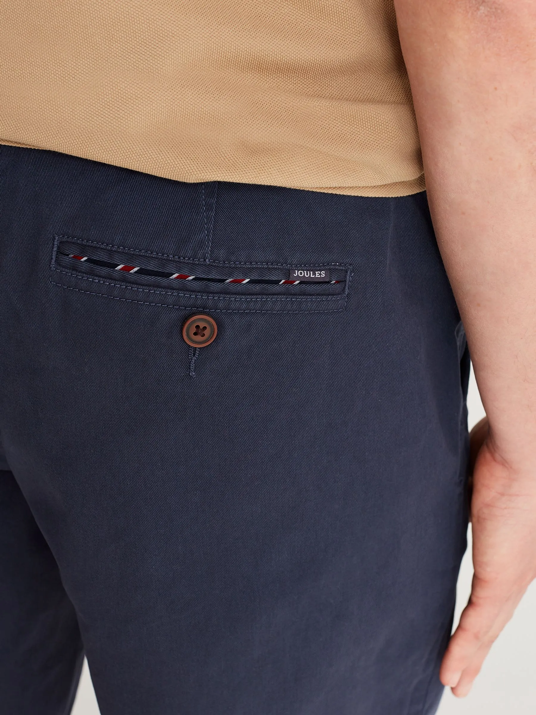 Blue Chino Shorts