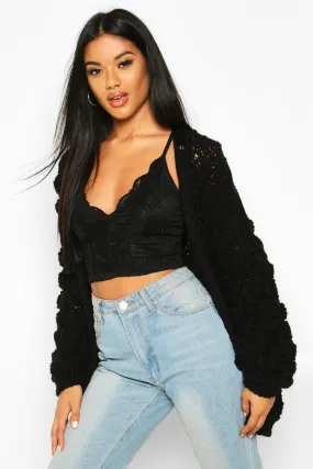 Bobble Knit Cardigan