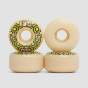 Bones Retros V1 Standard 99A STF Skateboard Wheels White 53mm