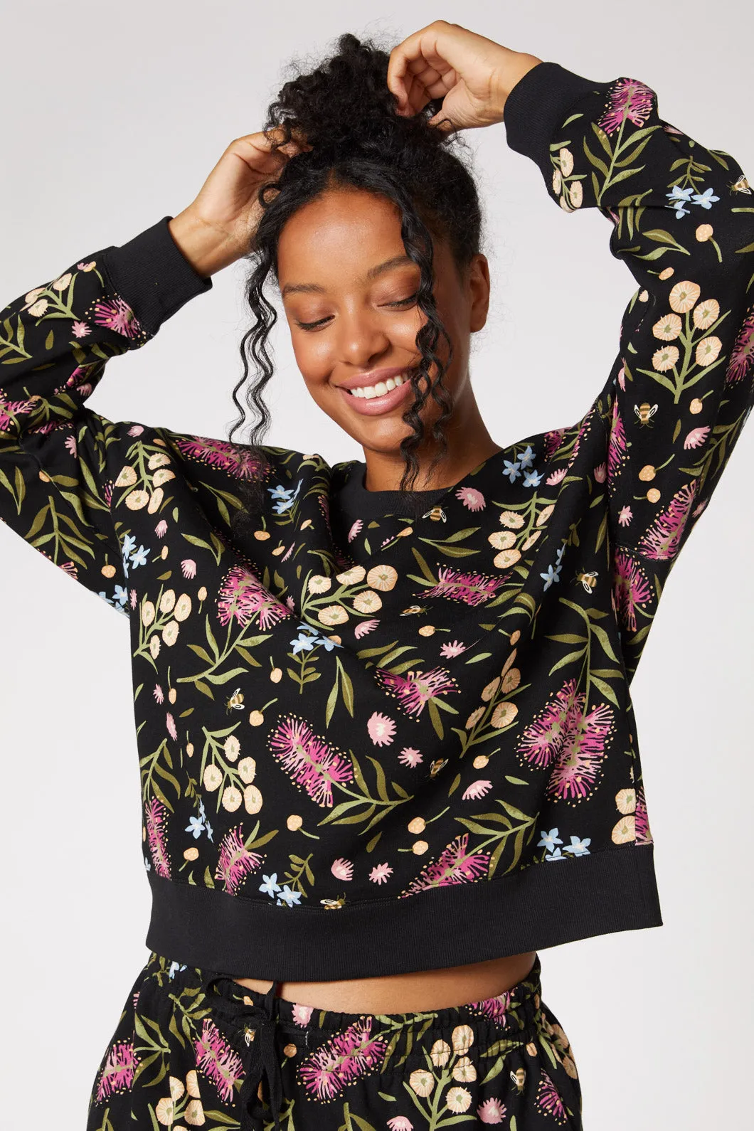 Bottlebrush Track Sweater