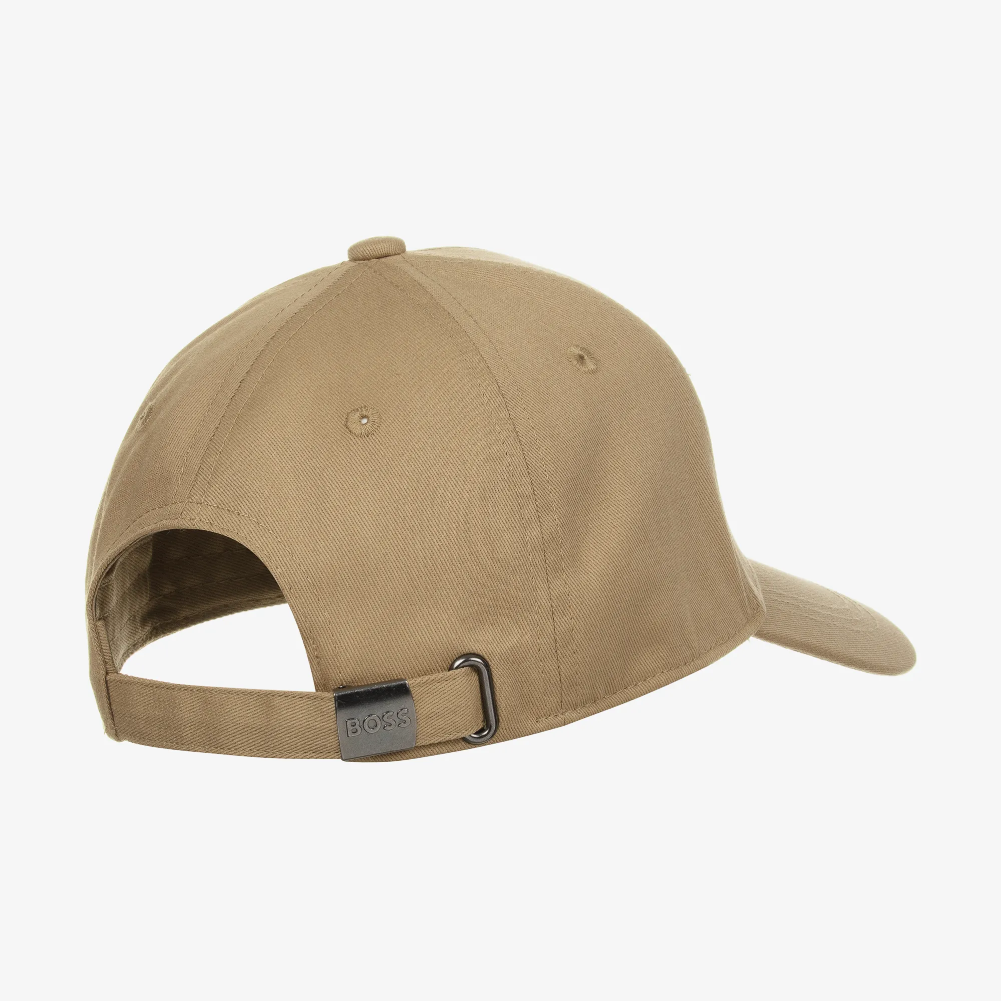 Boys Beige Twill Cap