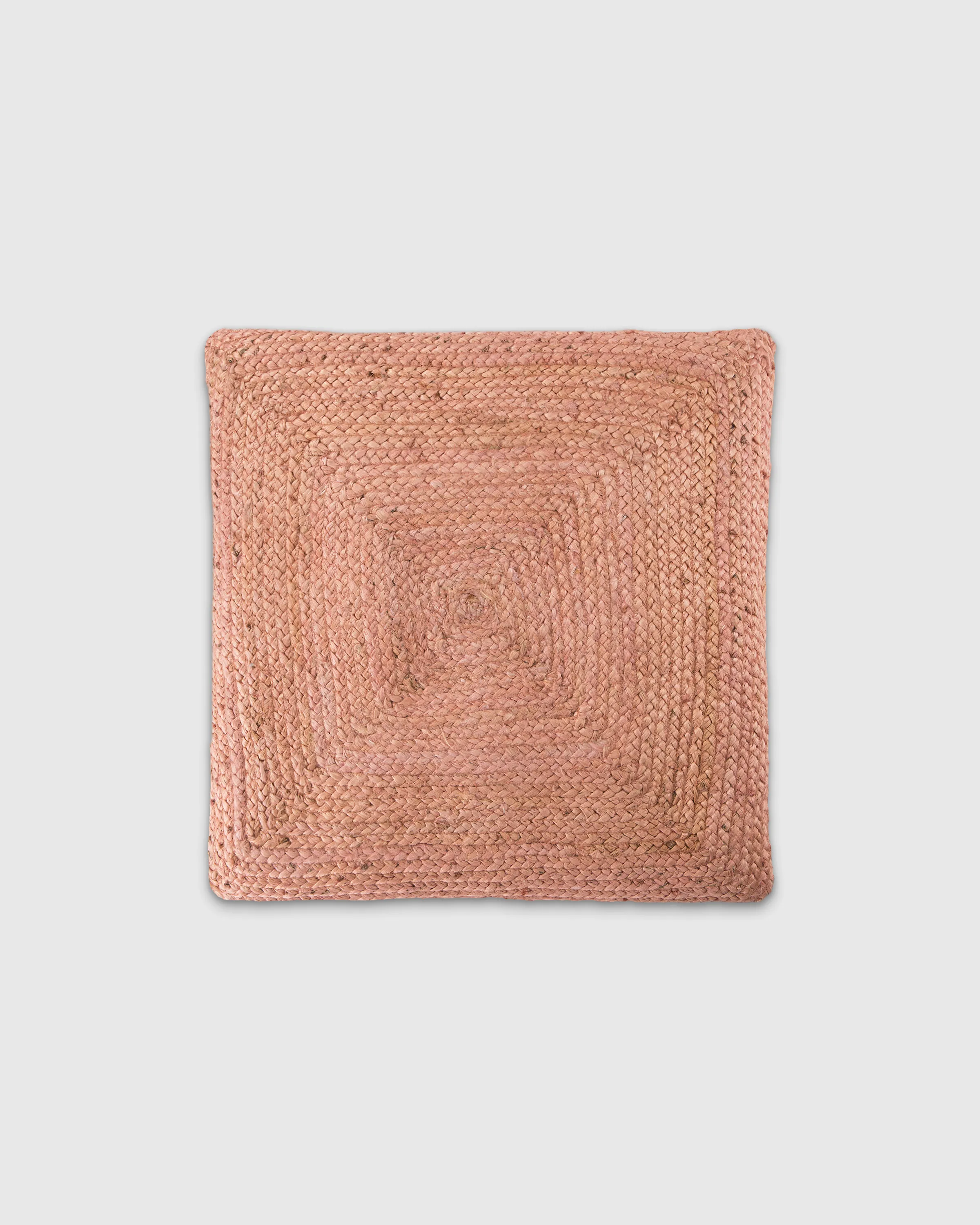 Braided Jute Floor Pillow