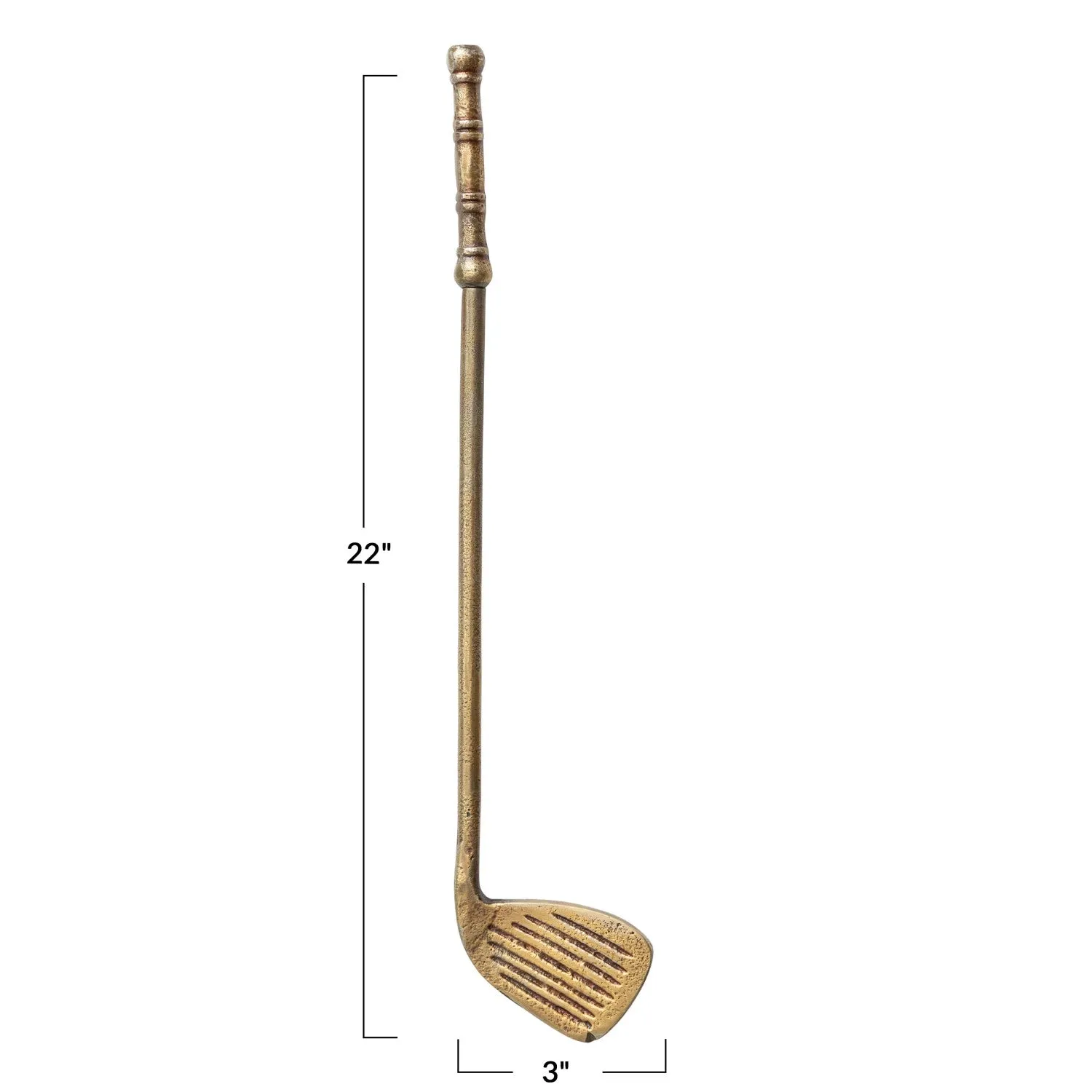 Brass Golf Club Décor