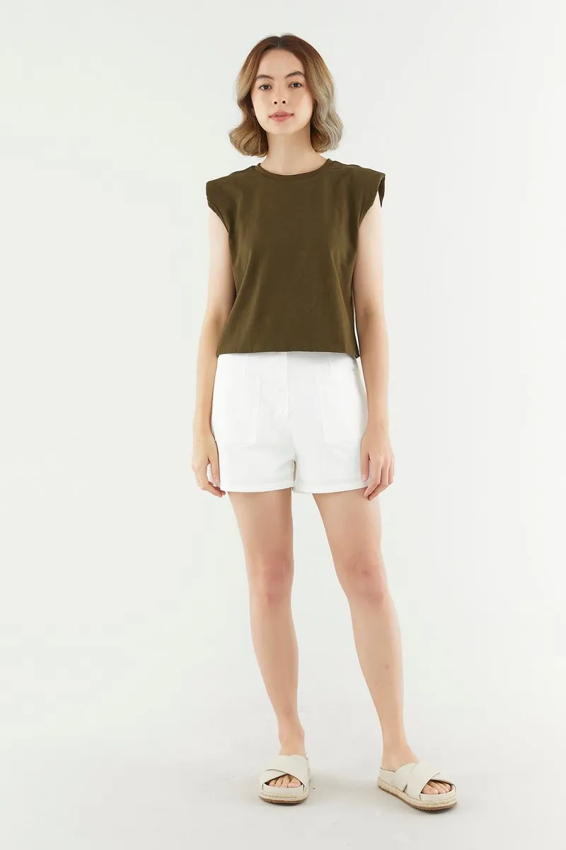 Brisha Button Shorts 