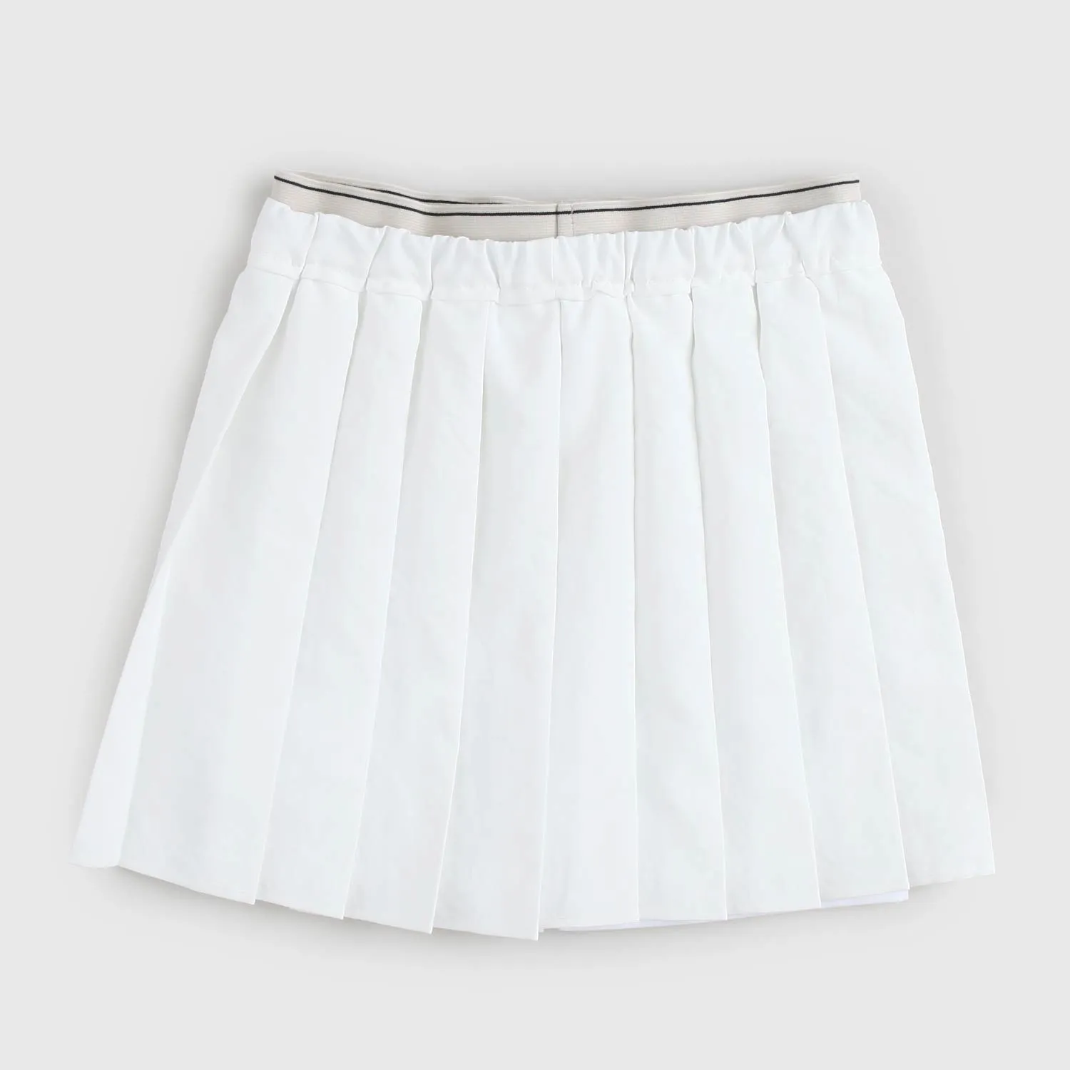 Brunello Cucinelli White Tennis Style Skirt With Shorts