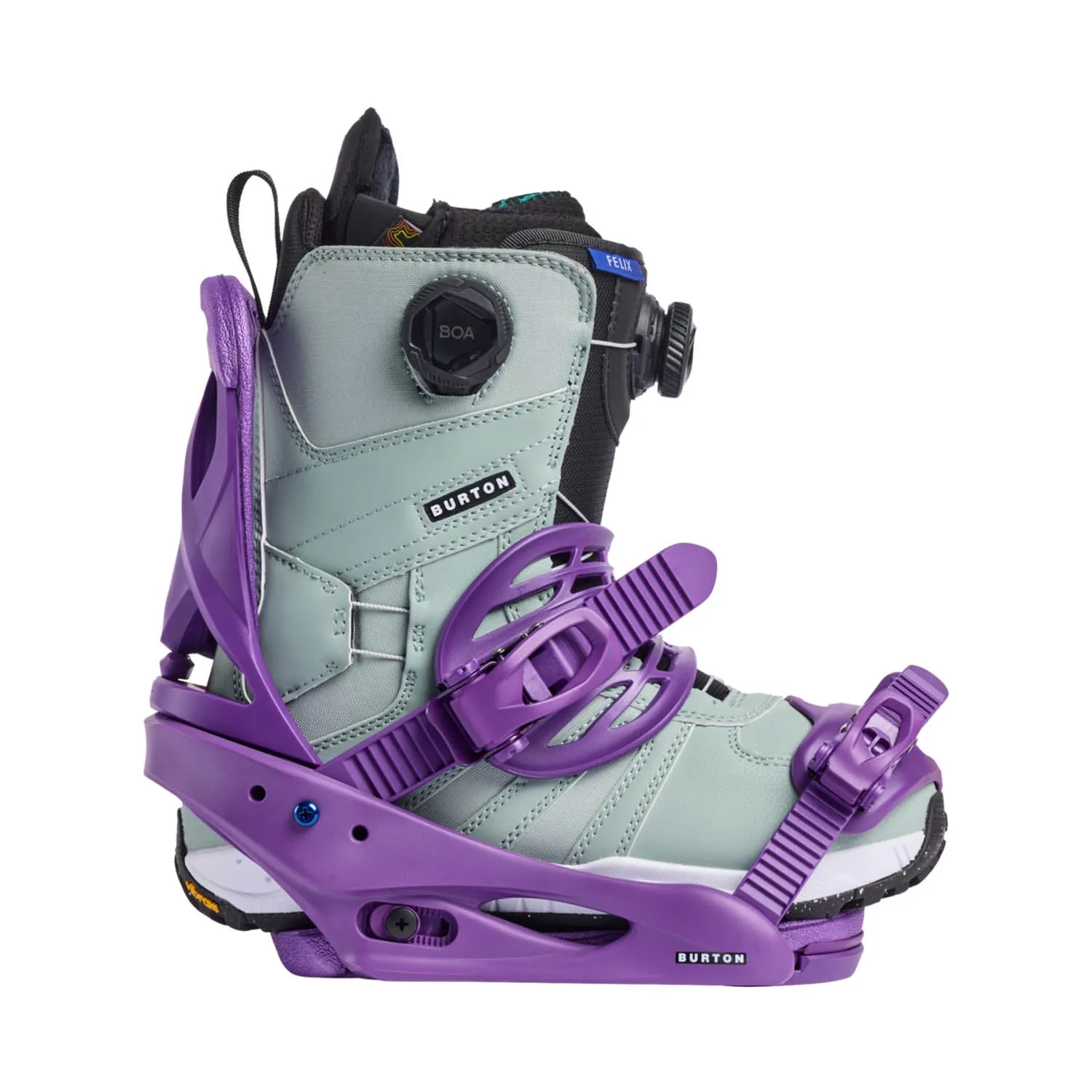 Burton Womens Scribe Snowboard Bindings Imperial Purple 2025