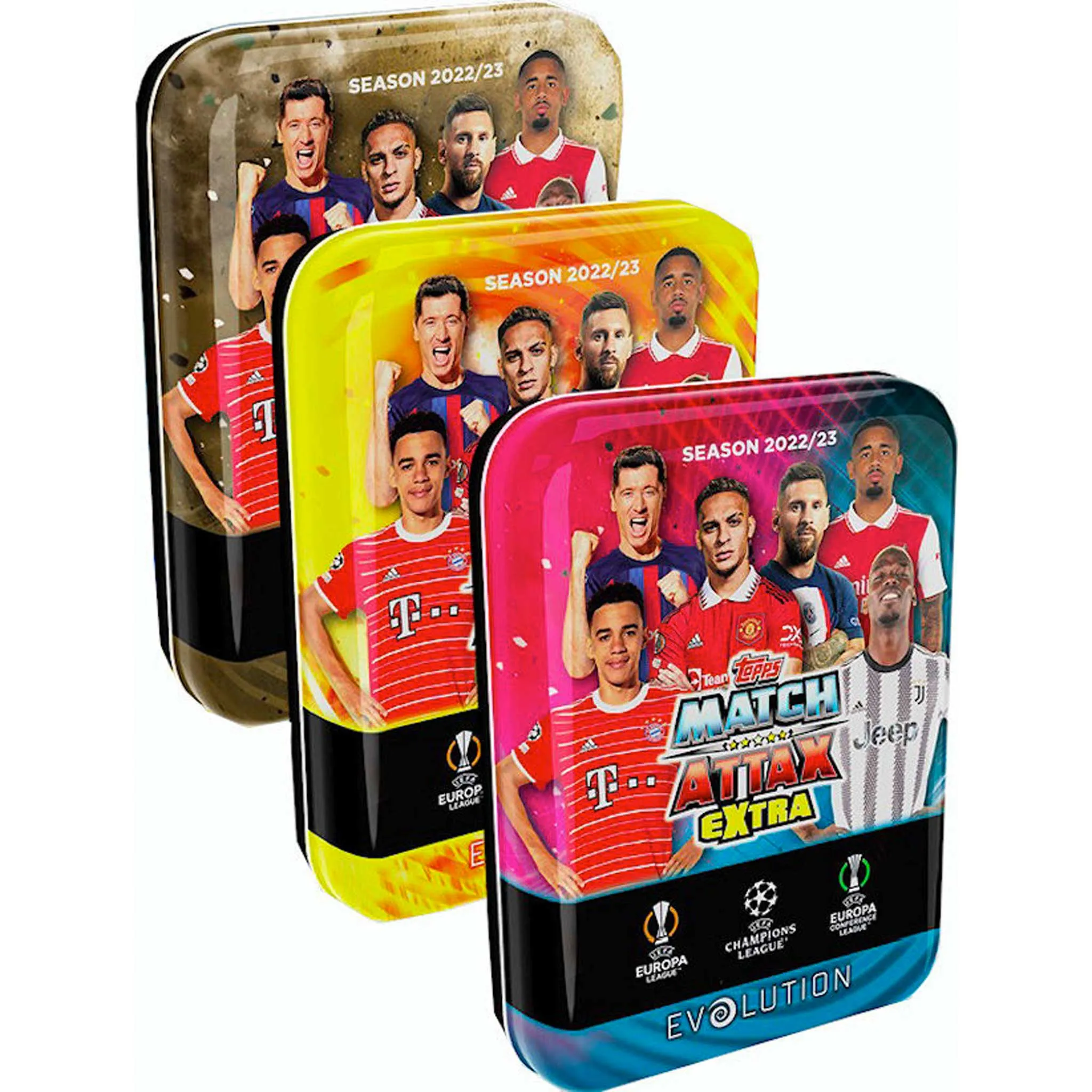 Cartes de soccer Topps Match Attax 2022-2023 Booster Tin