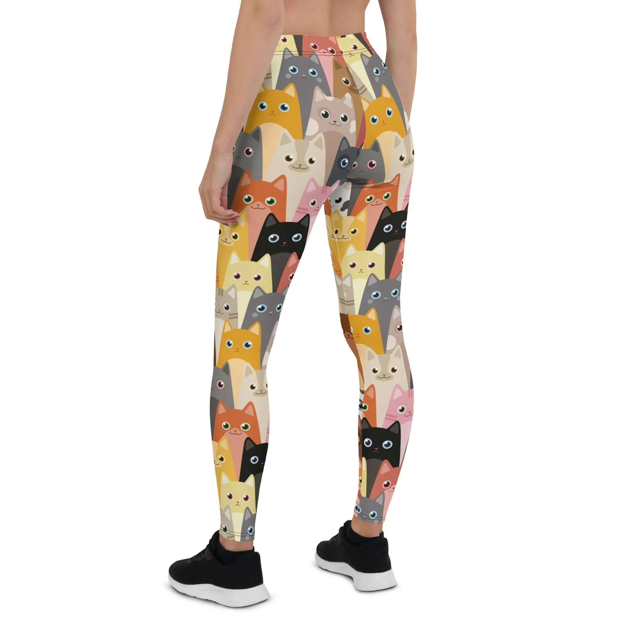 Cartoon Cats Leggings