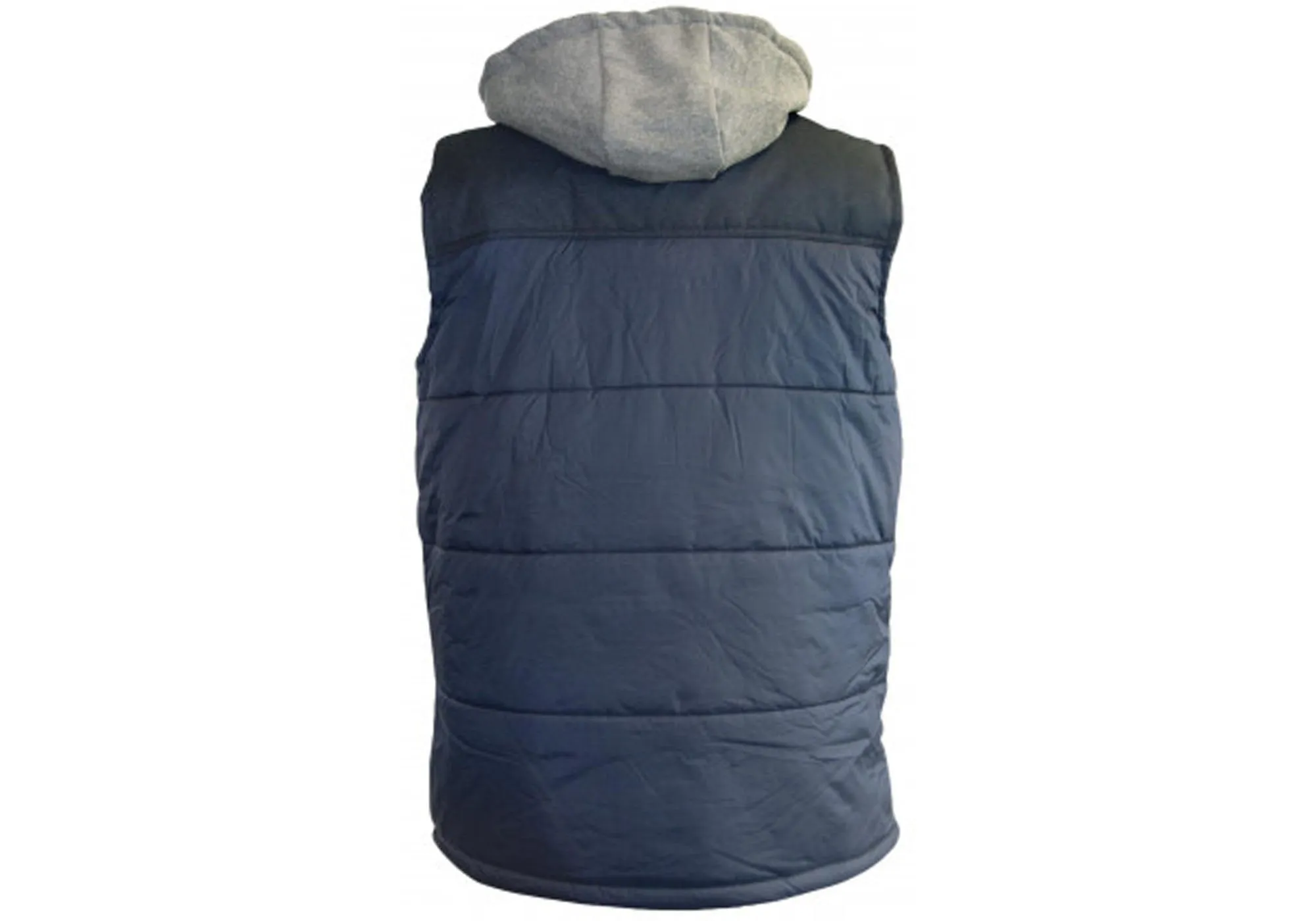 Caterpillar Mens Comfortable Durable Hooded Work Vest