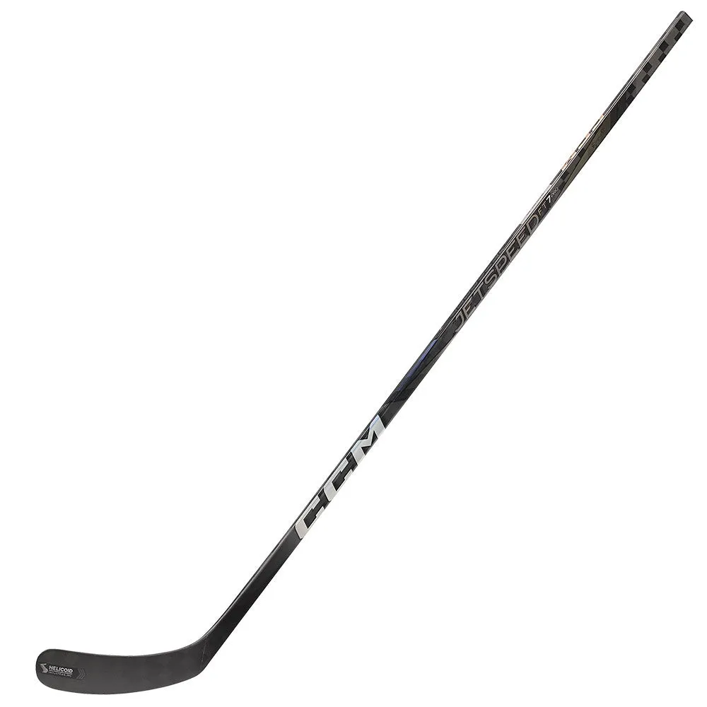 CCM Jetspeed FT7 Pro Junior Ice Hockey Stick - Chrome