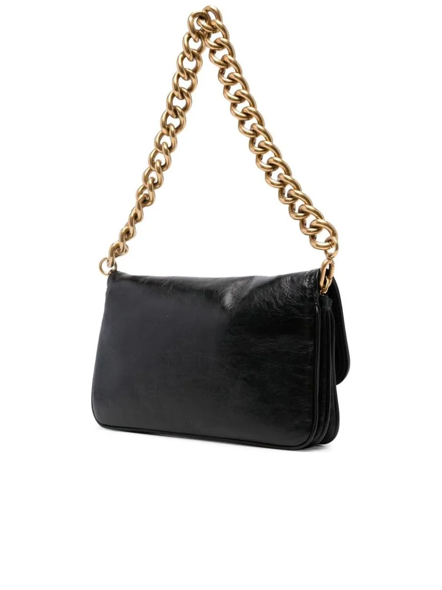 Chainlink Smooth Shoulder Bag