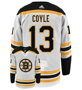 Charlie Coyle Boston Bruins Adidas Authentic Away NHL Hockey Jersey     