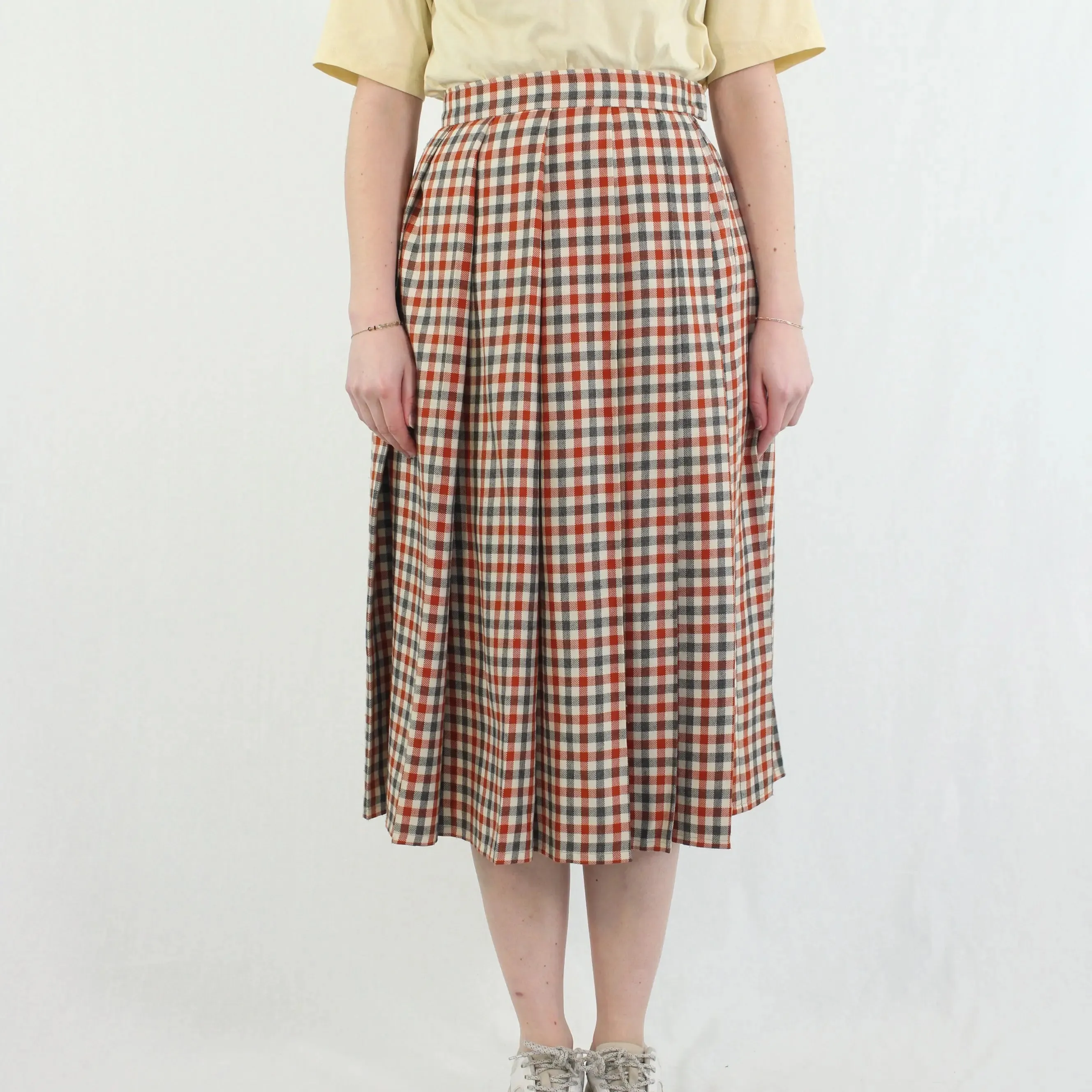Checked Skirt | ThriftTale