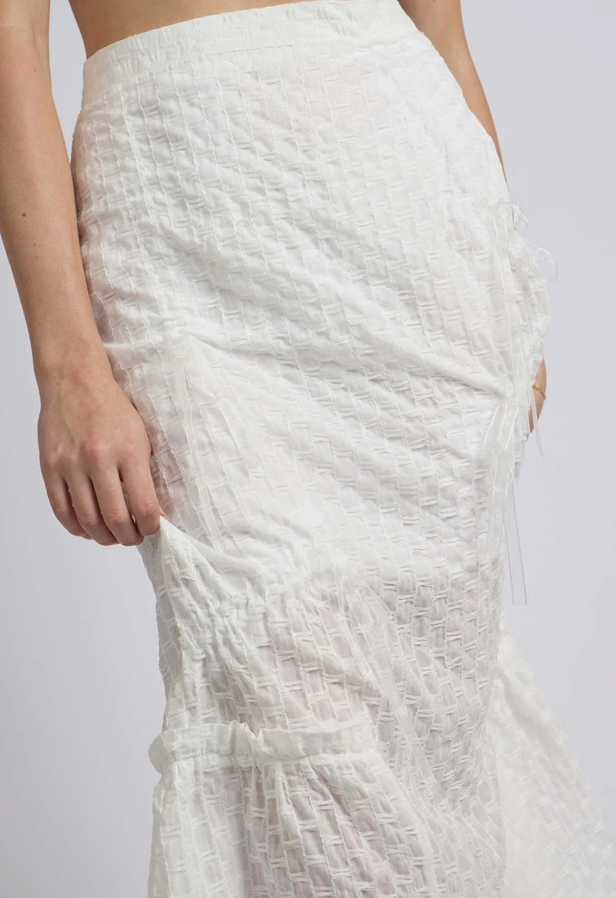 Cherie Skirt - White