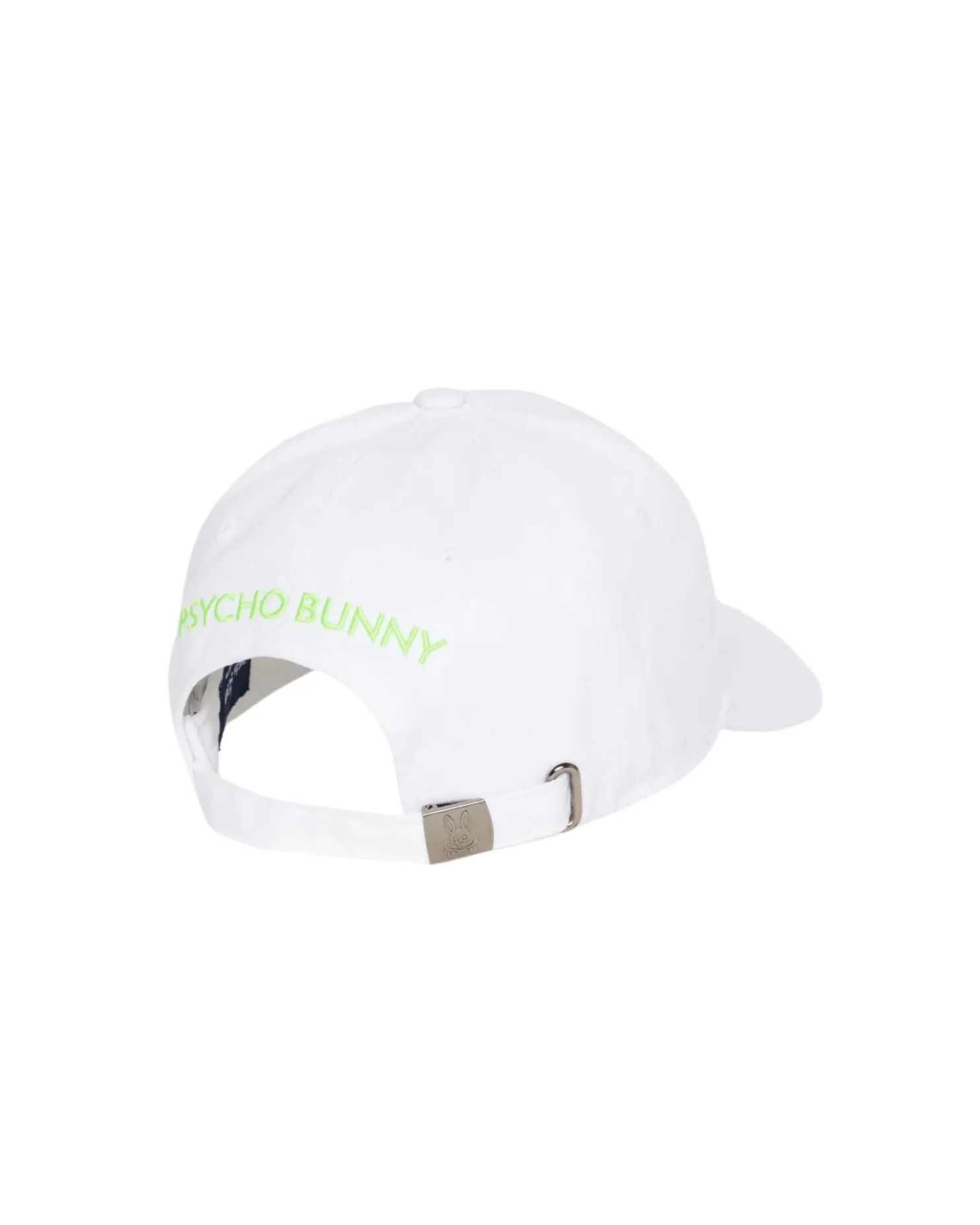 Chester Embroidered Baseball Cap - White