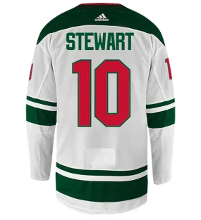 Chris Stewart Minnesota Wild Adidas Authentic Away NHL Hockey Jersey     