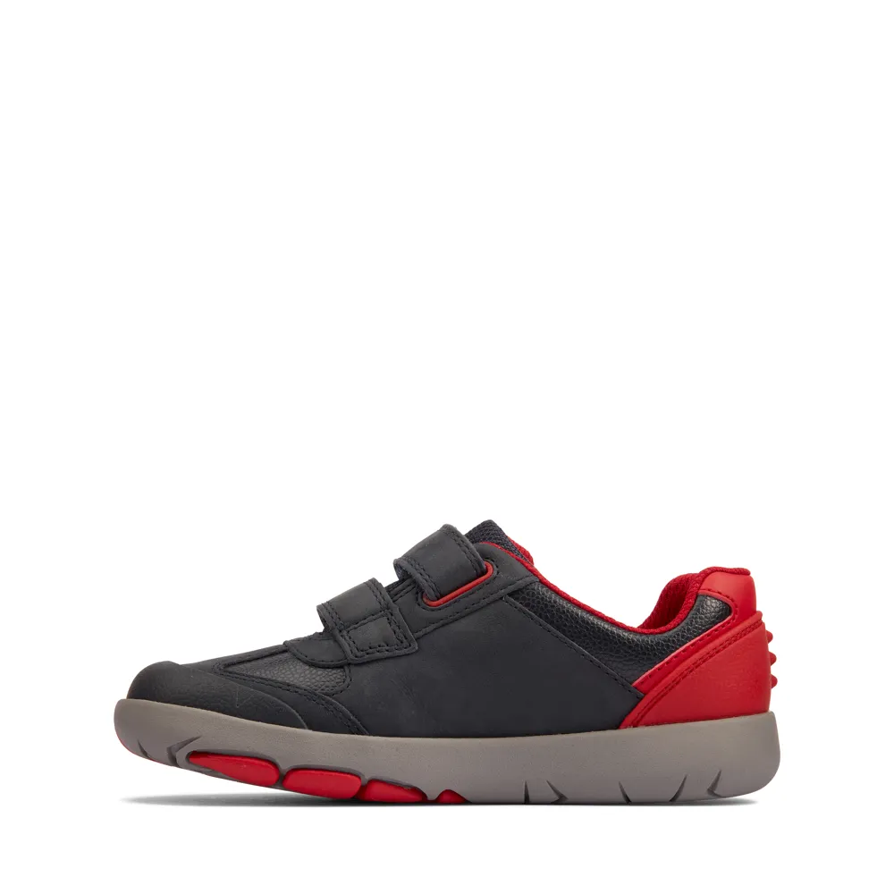 Clarks 26161930 Rex Play K Navy/Red